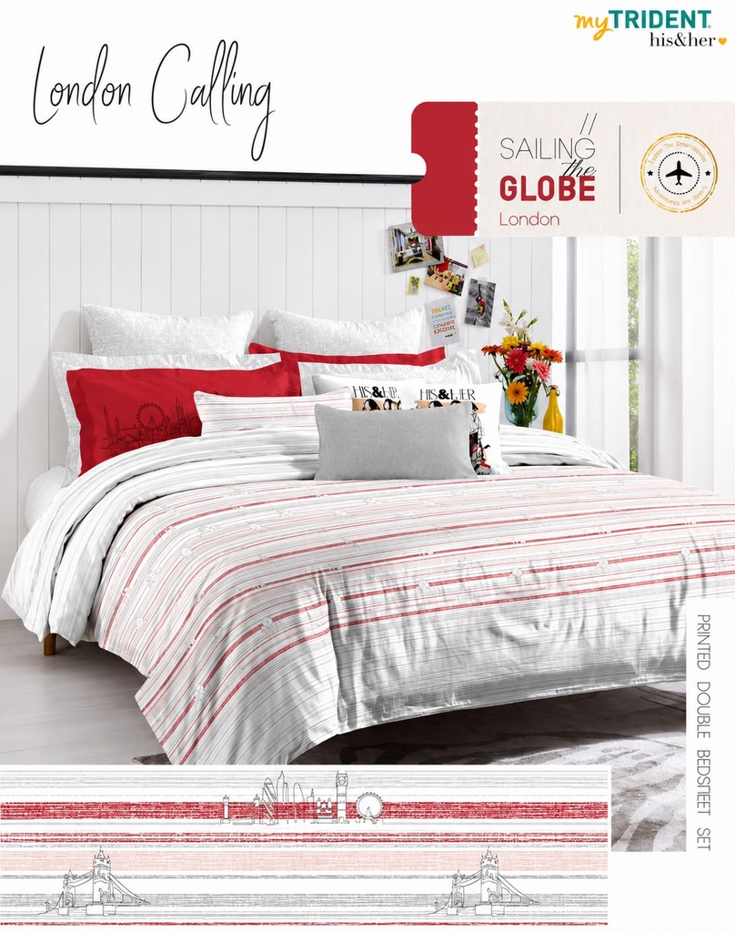 [5PCS2] King Size 5 PCS Set | Pure Cotton