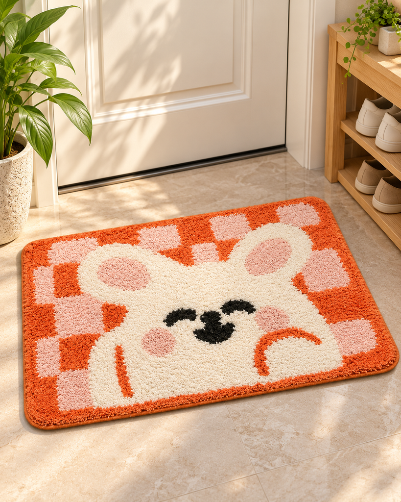 [drmt8] Sunny Bunny Door Mat