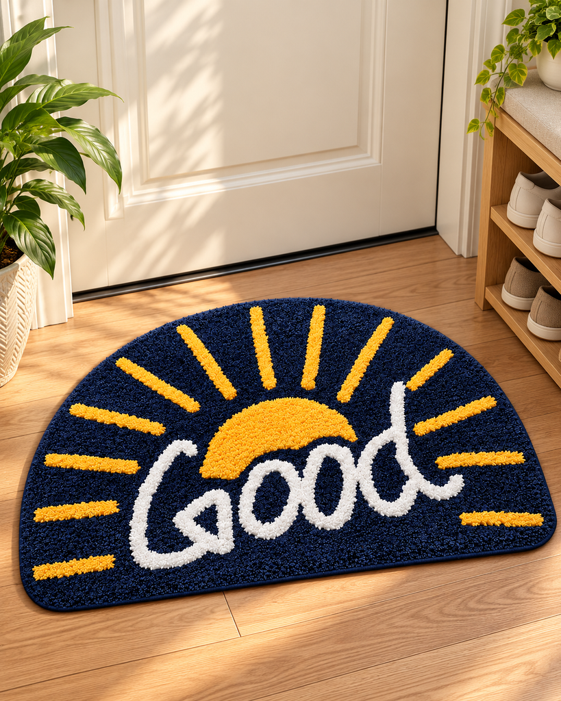 Good Morning Door Mat